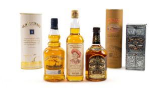 THE WHISKY CLUB HOUSE: CHIVAS REGAL 12YO WHISKY, original box, 70cl, 40%, DRUMGUISH SINGLE MALT