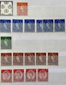 ALBUMS (3) - 1. misc GB, unmounted mint fine used including control numbers, 2. mainly unmounted