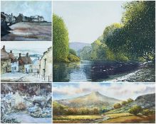 COLLECTION OF ARTWORK including JOHN ROGERS limited edition print (278/500) - 'Under Milk Wood -