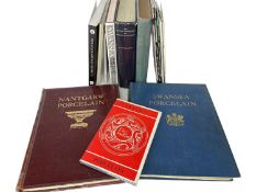 ASSORTED ANTIQUE WELSH PORCELAIN REFERENCE BOOKS, incl. JOHN (W.D.) Swansea Porcelain, JOHN (W.D.)