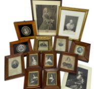 ASSORTED PRINTED PORTRAITS, including the Rev Mr Jones of Langan, Mrs Wollstonecraft, the Rev Daniel