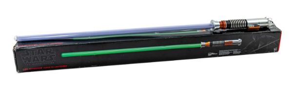 DISNEY HASBRO: LUKE SKYWALKER FORCE FX LIGHT SABER, The Black Series, model no. B8665 / B3921, boxed
