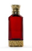 MID-VICTORIAN SILVER GILT VINAIGRETTE SCENT BOTTLE, Sampson Mordan & Co., London 1864, the