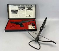 WEBLEY & SCOTT HURRICANE .22 AIR PISTOL WITH WEBLEY 1.5x15 TELESCOPIC SIGHT in original box and a