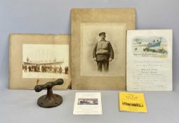 POINT OF AYR LIFEBOAT EPHEMERA, including black and white photographs, RNLI Institution