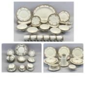 ROYAL DOULTON LYNNEWOOD T.C.1018 DINNER, TEA & COFFEE SERVICE including 2 x circular lidded tureens,