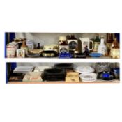 WADE BREWERIANA / ADVERTISING, including ash trays, water jugs, Bell's decanters, spirit barrels and