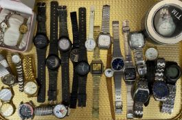 LADY'S & GENTS WRISTWATCHES COLLECTION, MAINLY QUARTZ MOVEMENTS, SOME HAVING DIGITAL DISPLAY, to