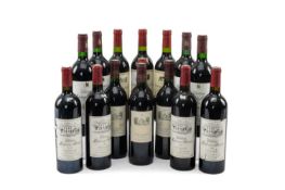 SELECTION OF MATURE RED BORDEAUX including, 4 x 1996 CHATEAU PRIEURE-LICHINE 4eme Cru Classe
