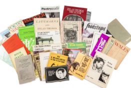 GROUP OF DYLAN THOMAS PUBLICATIONS RELATING TO WALES including ‘Laugharne and Dylan Thomas',