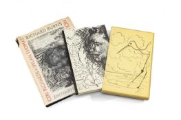 TWO CERI RICHARDS / DYLAN THOMAS BOOKS both by Enitharmon Press and being (1) a first edition of '