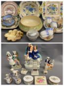 CABINET & OTHER CHINA ASSORTMENT, to include Royal Worcester shell dish, pattern 1404, Masons