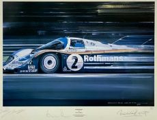 NICHOLAS WATTS (British Contemporary) limited edition (247/850) print - Winners, depicting the