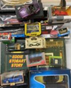 DIECAST VEHICLES: MAINLY RETAIL PACKED, CORGI EDDIE STOBART SET, BURAGO & MAISTO, boxed scale models