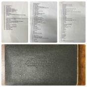 VINTAGE AUTOGRAPH BOOK CONTAINING OVER 130 AUTOGRAPHS & SIGNED PICTURES OF ACTORS & ACTRESSES, 1950s