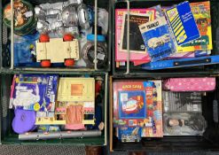 LARGE QUANTITY OF COLLECTABLES, TOYS, GAMES & OTHER ITEMS (in 8 boxes / crates) Provenance: