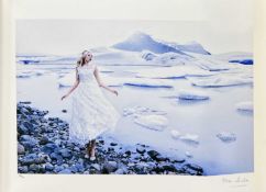 MISS ANIELA (Natalie Dybisz, British b.1986) limited edition (24/25) ink wet pigment print on