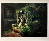 MISS ANIELA (Natalie Dybisz, British b.1986) limited edition (12/25) ink wet pigment print on