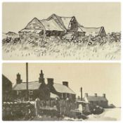 SIR KYFFIN WILLIAMS OBE RA (British, 1918-2006) greeting cards / promotional cards / prints x