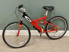 CARRERA CYCLES FURY 7000 SERIES ALUMINIUM PUSH BIKE, 104cms H, 164cms overall L Provenance: deceased