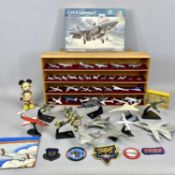 CORGI DIECAST & OTHER MODEL AIRPLANE COLLECTION, Marx clockwork Mickey Mouse figurine, vintage RJ