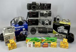 CAMERAS & ACCESSORIES: VOIGTLANDER VITO B CAMERA, Pentax SFXN camera, Olympus IS-500 camera,