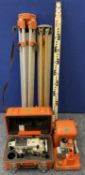 SOKKIA DT6 DIGITAL ELECTRONIC THEODOLITE, and a Sokkisha BT optical theodolite model no. 164917,