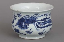Chinesisches Porzellanräucherschale