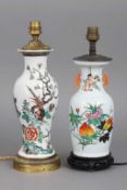 2 chinesische Porzellanvasen