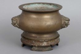 Chinesische Bronzeschale