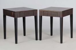 Paar Christiane KRÖNCKE Side tables