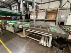 Feket SA1200-160-4L-102-IR UV DRYER, serial no. 1078, year of manufacture 2019, with in-feed