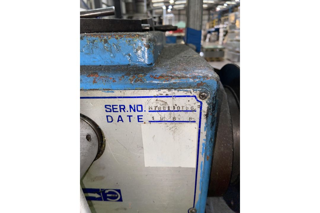 Takisawa TNL SS & SC Centre Lathe, serial no. NT88110196, year of manufacture 1988, approx. 400mm - Image 5 of 5