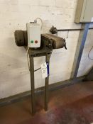 Band Facer Belt Sander, on fitted fabricated steel stand, three phase plugPlease read the