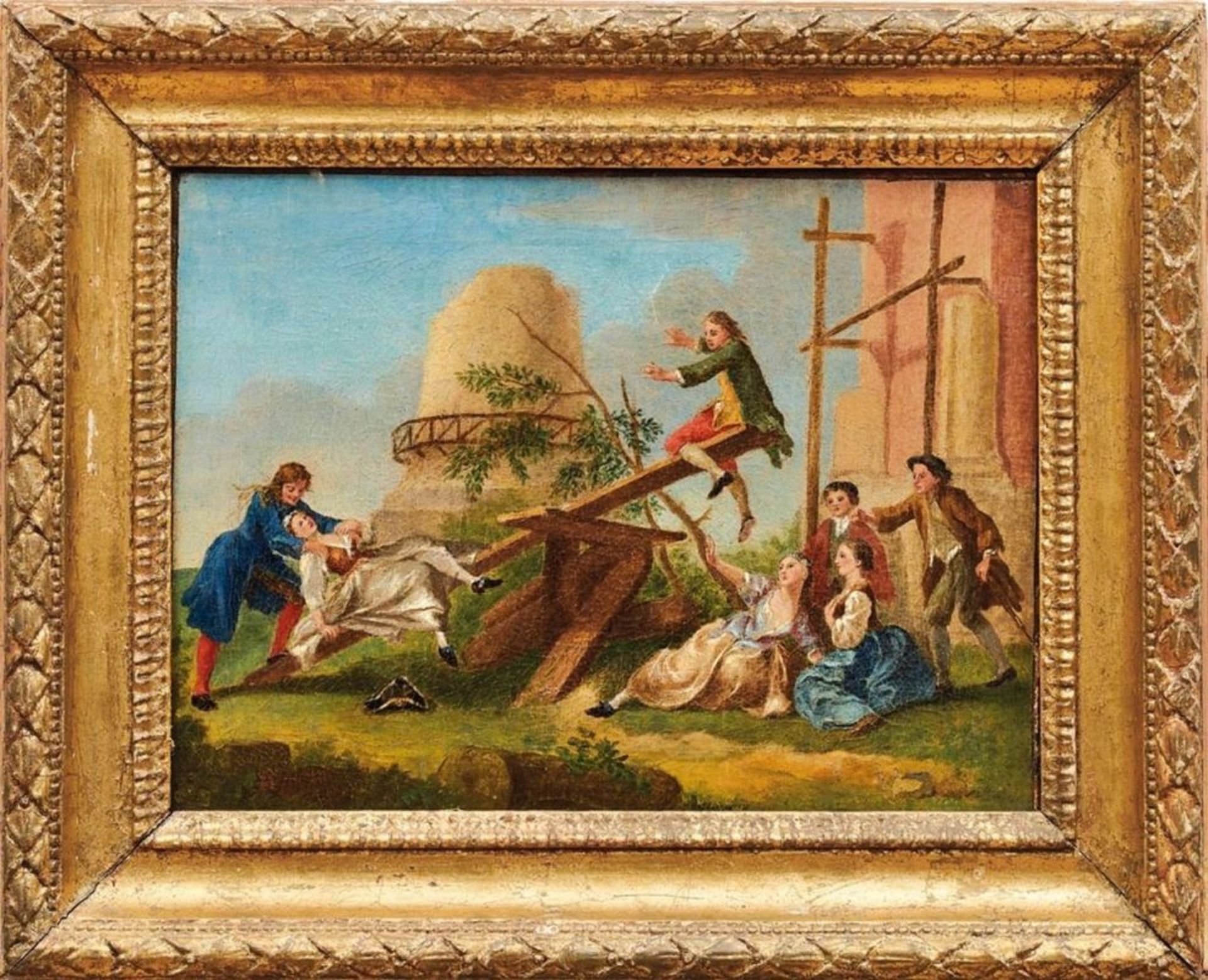 Die Schaukel Neapolitanische Schule - Bild 2 aus 3
