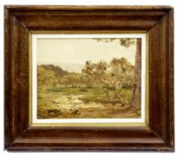 Egner, Marie (Attrib.): Kleines Landschaftsbild