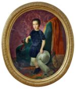 Amerling, Friedrich von - Umkreis des: Bildnis eines adeligen Knaben