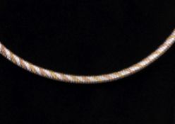 Tricolorcollier, 2. H. 20. Jh.