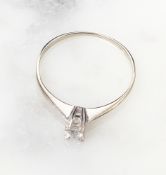 Brillant-Solitärring 20.