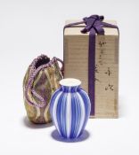 Fujita, Kyohei: Teebehältnis (Chaire) in Seidenbeutel (shifuku)