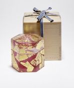 Fujita, Kyohei: Deckeldose (Kazaribako) in originaler Holzschatulle