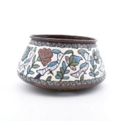 Orientalische Schale mit Vogeldekor, Wohl Syrien, 19. Jh.