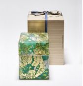 Fujita, Kyohei: Deckeldose (Kazaribako) in originaler Holzschatulle