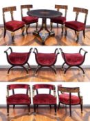 Museale Empire-Sitzgarnitur, K. und k. Monarchie, um 1810