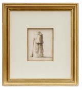 Bettler mit Pfeife und Besen, Venedig, 18. Jh. - Kreis des Tiepolo