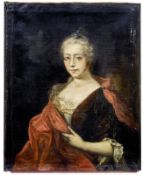 Bildnis einer vornehmen Dame, Frankreich, 18. Jh.