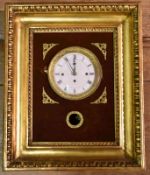 Biedermeier-Rahmenuhr, Österreich, 1. Drittel 19. Jh.