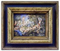 Die Predigt Johannes des Täufers, Süddeutscher Meister, wohl 2. H. 17. Jh.