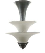 Art Déco-Hängeleuchte Frankreich,