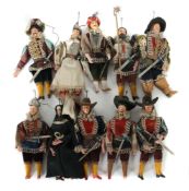 10 Theaterfiguren wohl